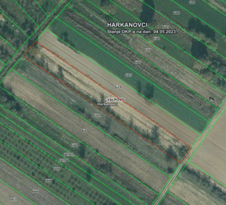 Kmetijsko zemljišče, Ulica braće Radića, Harkanovci, 31227 Zelčin