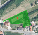 Stavbno zemljišče - v deležu ⅓, Razdrto, 6225 Hruševje