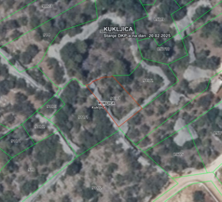 Stavbno zemljišče št. 3, Kukljica ulica VIII, 23271 Kukljica, Otok Ugljan