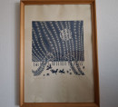 Grafika (linorez), letnik 1988, avtor: Pavel Golja