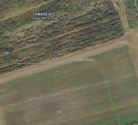 Kmetijsko zemljišče št. 5, Mokrica Tomaševečka, 10380 Sveti Ivan Zelina