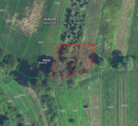 Gozdno kmetijsko zemljišče - v deležu ⅓, Bedenec, 42240 Ivanec