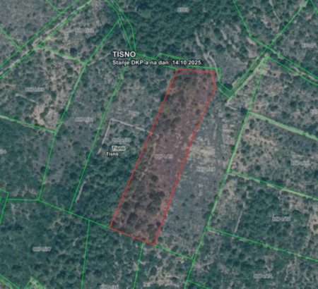 Kmetijsko zemljišče - v deležu ½, Tisno, 22240 Tisno, Otok Murter