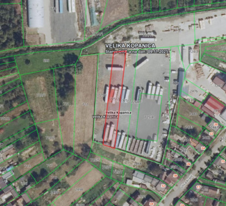 Stavbna zemljišča, Ulica Krajić, 35221 Velika Kopanica