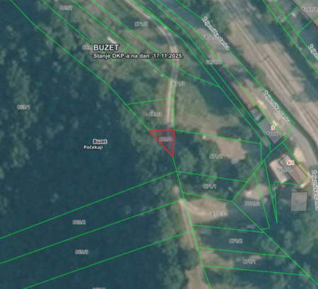 Gozd št. 3, Željeznička stanica, Počekaji, 52420 Buzet