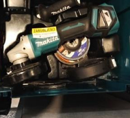 Akumulatorski kotni brusilnik Makita