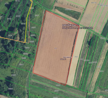 Kmetijsko zemljišče št. 2, Novaki, 42243 Maruševec