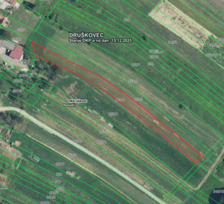 Kmetijsko zemljišče št. 4, Novaki, 42243 Maruševec