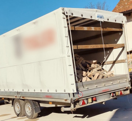 Prikolica Vezeko 02DB-3000V Keson, letnik 1. reg. 2015