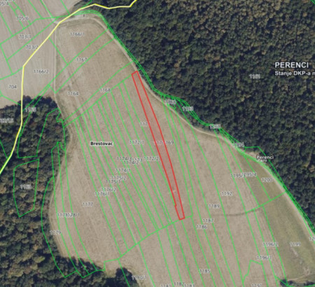 Kmetijsko zemljišče št. 8 - v deležu 2/5, Perenci, 34322 Brestovac