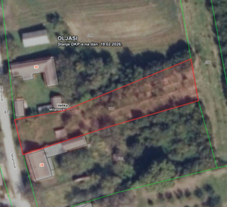 Kmetijsko zemljišče št. 4, Milanovac, 34320 Orljavac