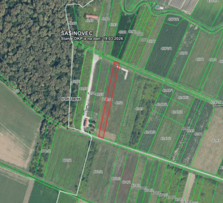 Kmetijsko zemljišče št. 3, Glavničica, 10000 Zagreb