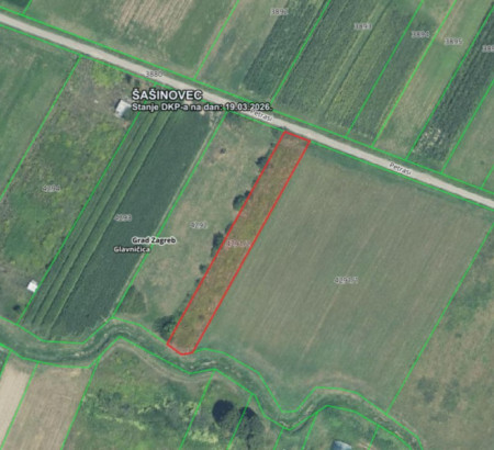 Kmetijsko zemljišče št. 7, Glavničica, 10000 Zagreb