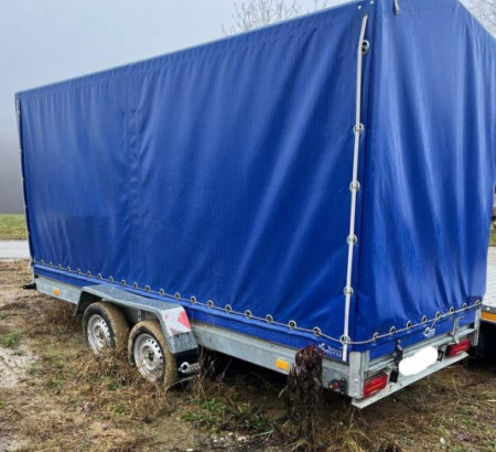 Prikolica s cerado Niewiadow B2540HT, letnik 2006