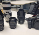 Fotoaparat Canon EOS 5D, objektivi, baterija