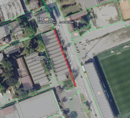 Stavbno zemljišče št. 4, Zagrebačka ulica, 42000 Varaždin