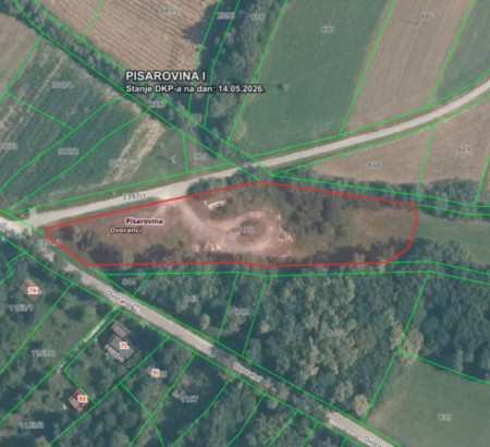 Stavbno zemljišče, Dvoranci, 10451 Pisarovina