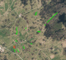 Kmetijska zemljišča, gozd, Paka pri Predgradu, 8342 Stari trg ob Kolpi - možen posamičen nakup (cene od 12 € do 3.100 €)