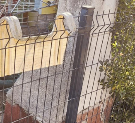 Vrtni betonski kamin