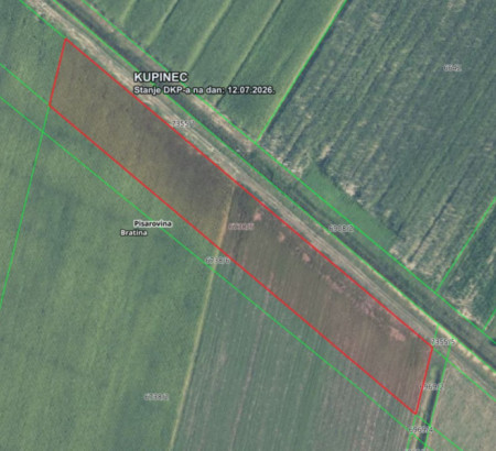 Kmetijsko zemljišče št. 1, Bratina, 10451 Pisarovina