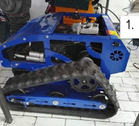 Robotska kosilnica na daljinsko upravljanje LW-T550B